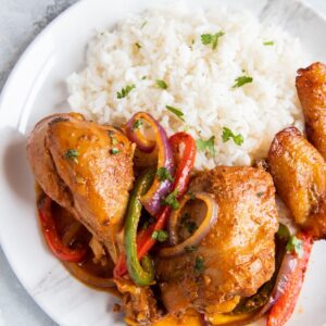 WHITE RICE AND TURKEY