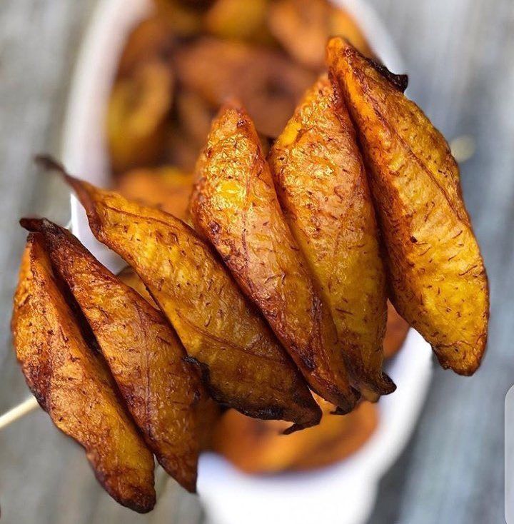 Portion of Fried Plantain